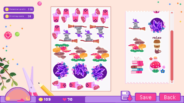 Sticky Business Sticker Sheet