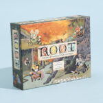 Players strategizing during a game of Root, highlighting teamwork and communication.