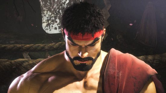 Street Fighter 6: Ryu is meditating
