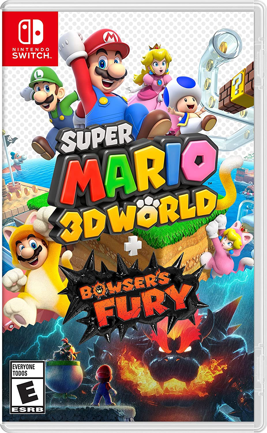 Promotional image for Super Mario 3D World + Bowser