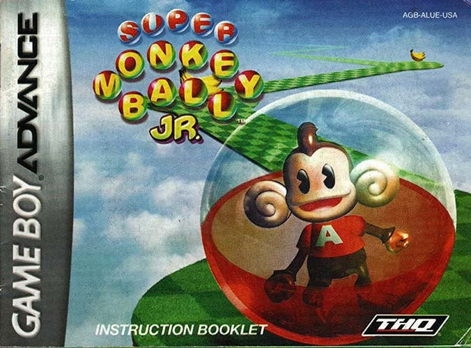 Super Monkey Ball Jr. GBA case