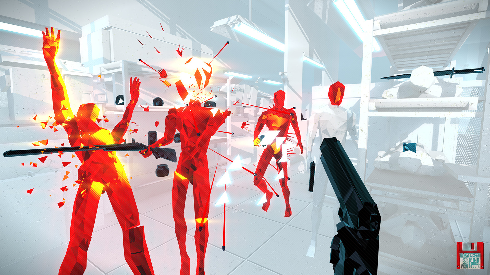 Superhot gameplay