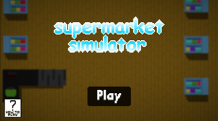 Supermarket Simulator Game.