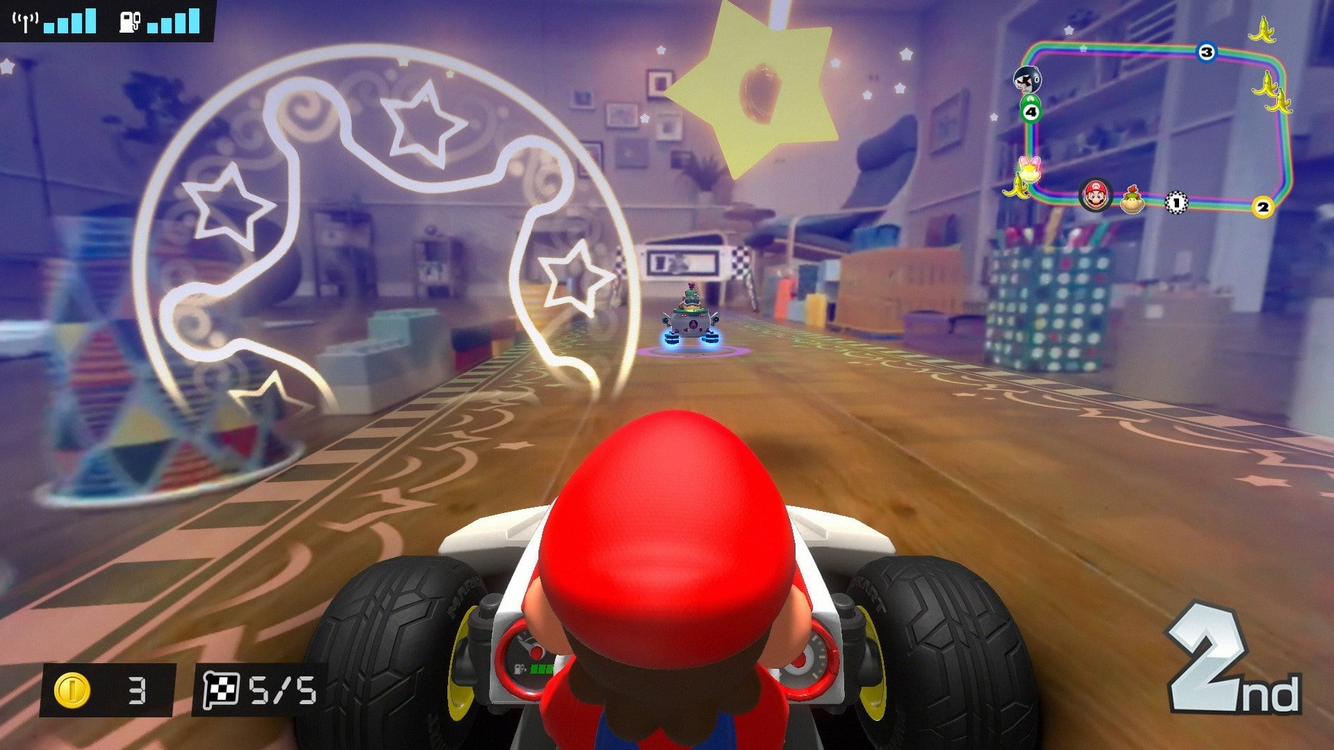 Mario Kart Live: Home Circuit uses AR to create real-world Mario Kart tracks