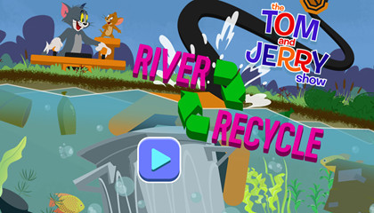 The Tom &amp; Jerry Show River Recycle Game.