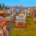 Gameplay screenshot of Overthrown, showing kingdom defense and construction.