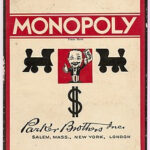 Black Trade Mark Monopoly Game Box