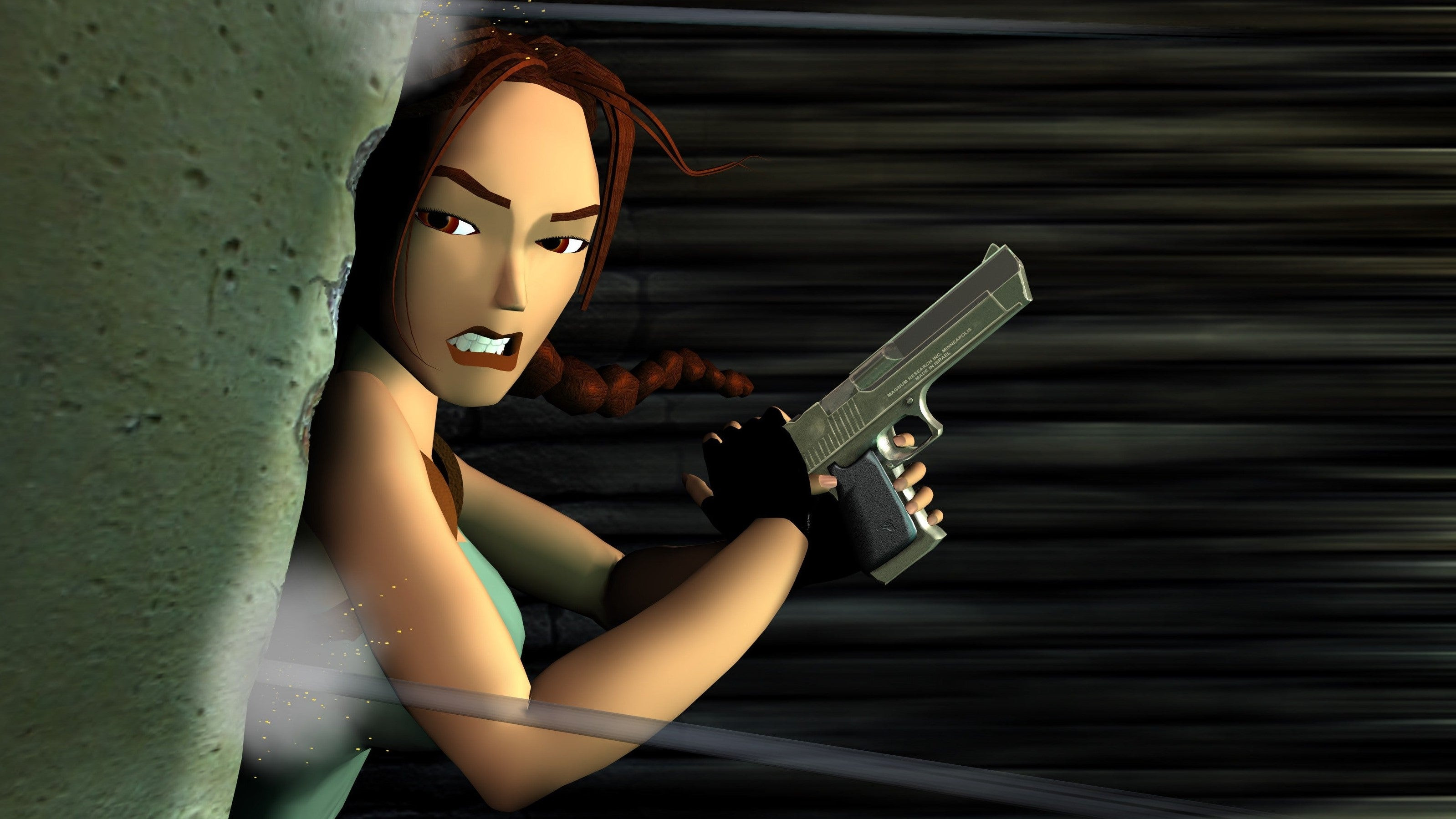 Lara Croft in Tomb Raider (1996)