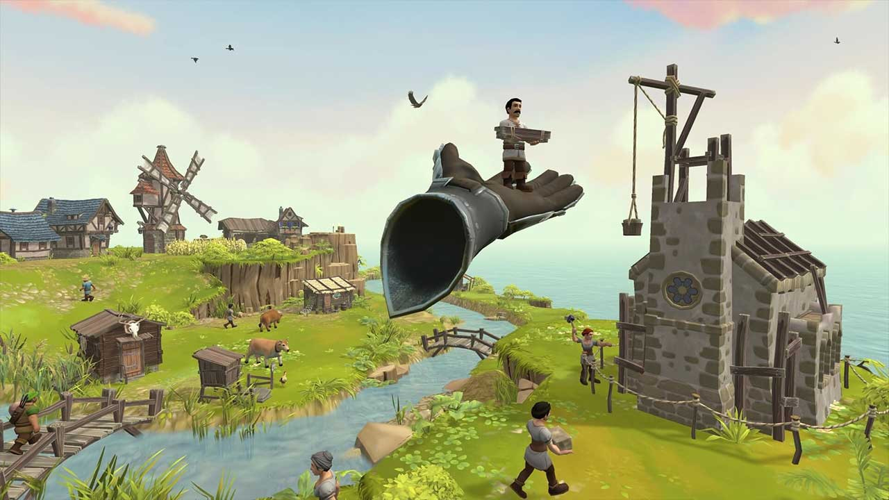 Townsmen VR offers a relaxing and engaging world to govern in VR