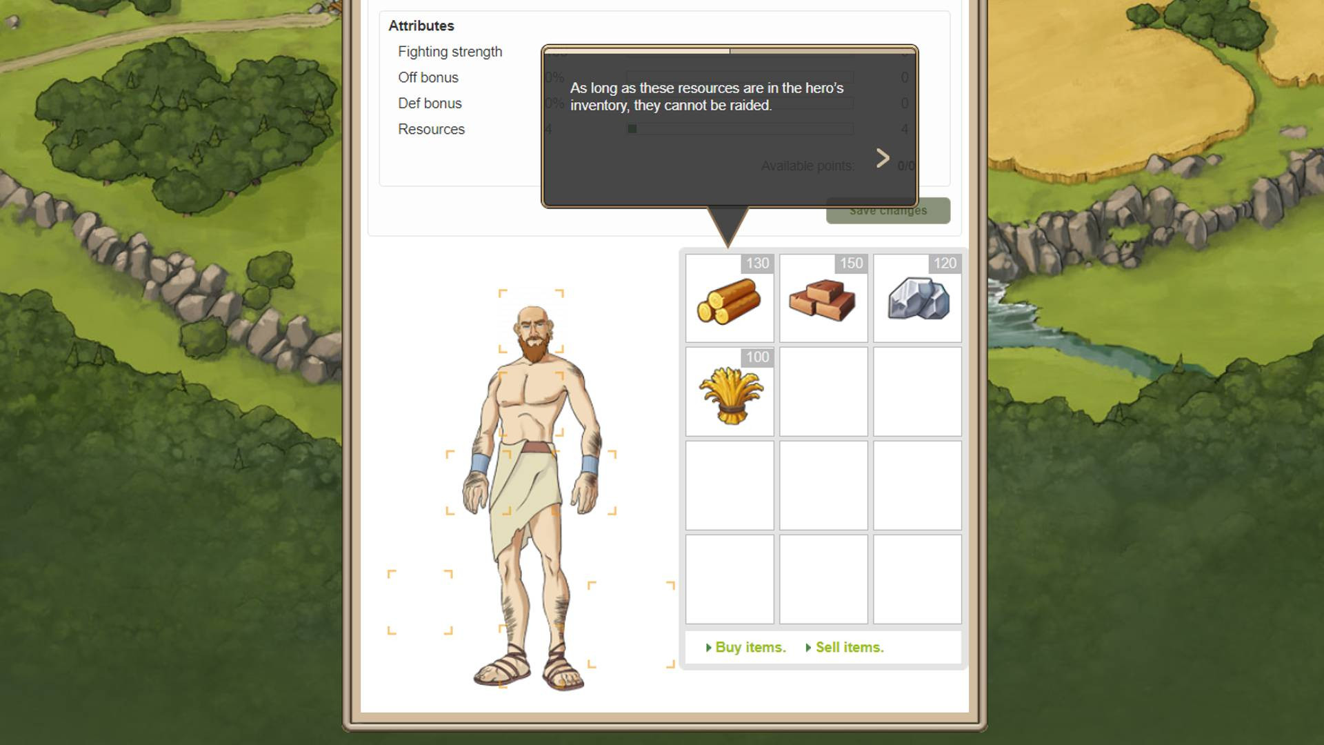 Best online games A menu in front of a green field