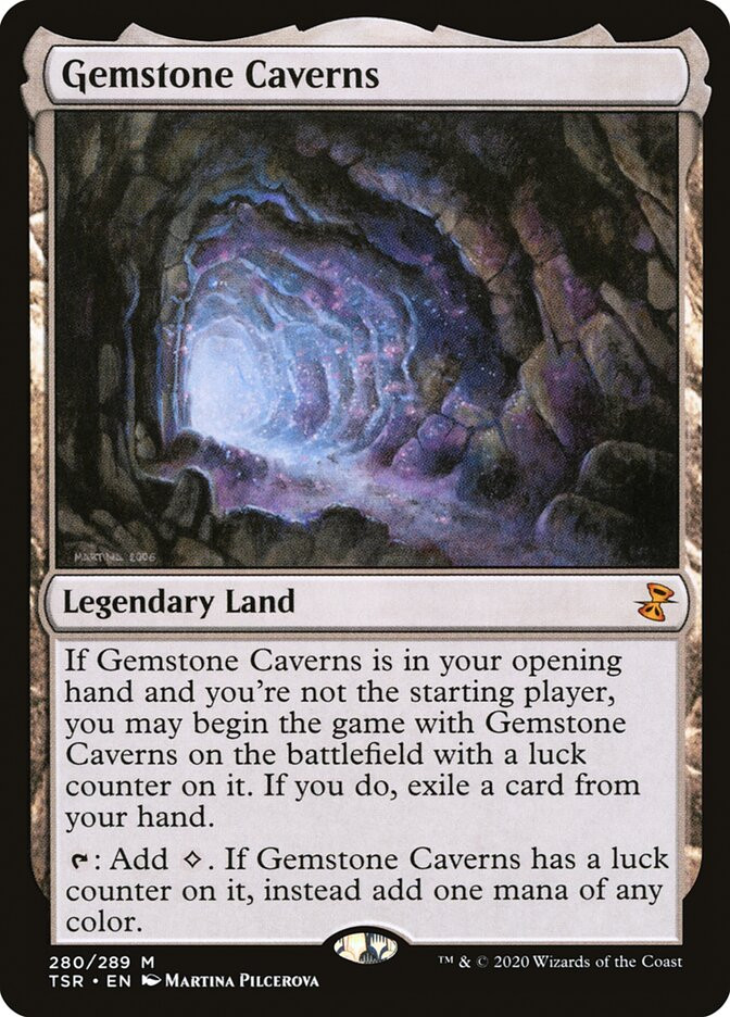 Gemstone Caverns, potentially providing a crucial mana advantage from the start