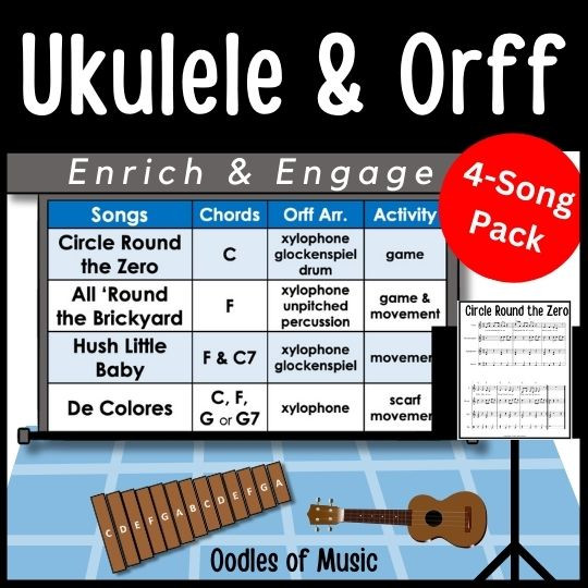 Ukulele and Orff integration for enrichment and engagement.