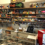 Classic video game controllers including Nintendo and PlayStation controllers