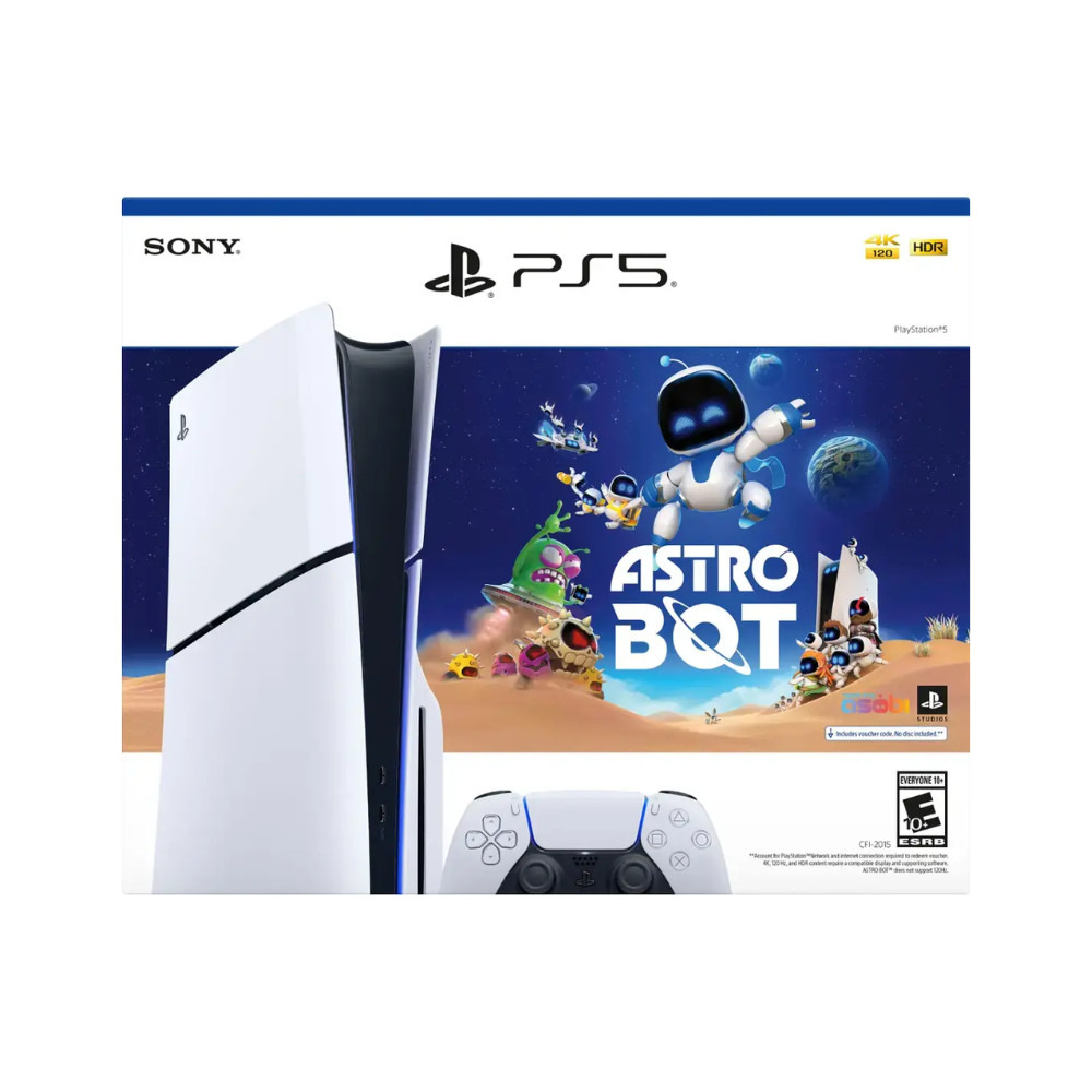 PlayStation 5 Slim Disc Edition - Astro Bot Bundle