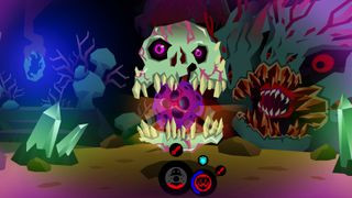 Severed gameplay on PS Vita featuring unique touch-based combat and a stylized art style.
