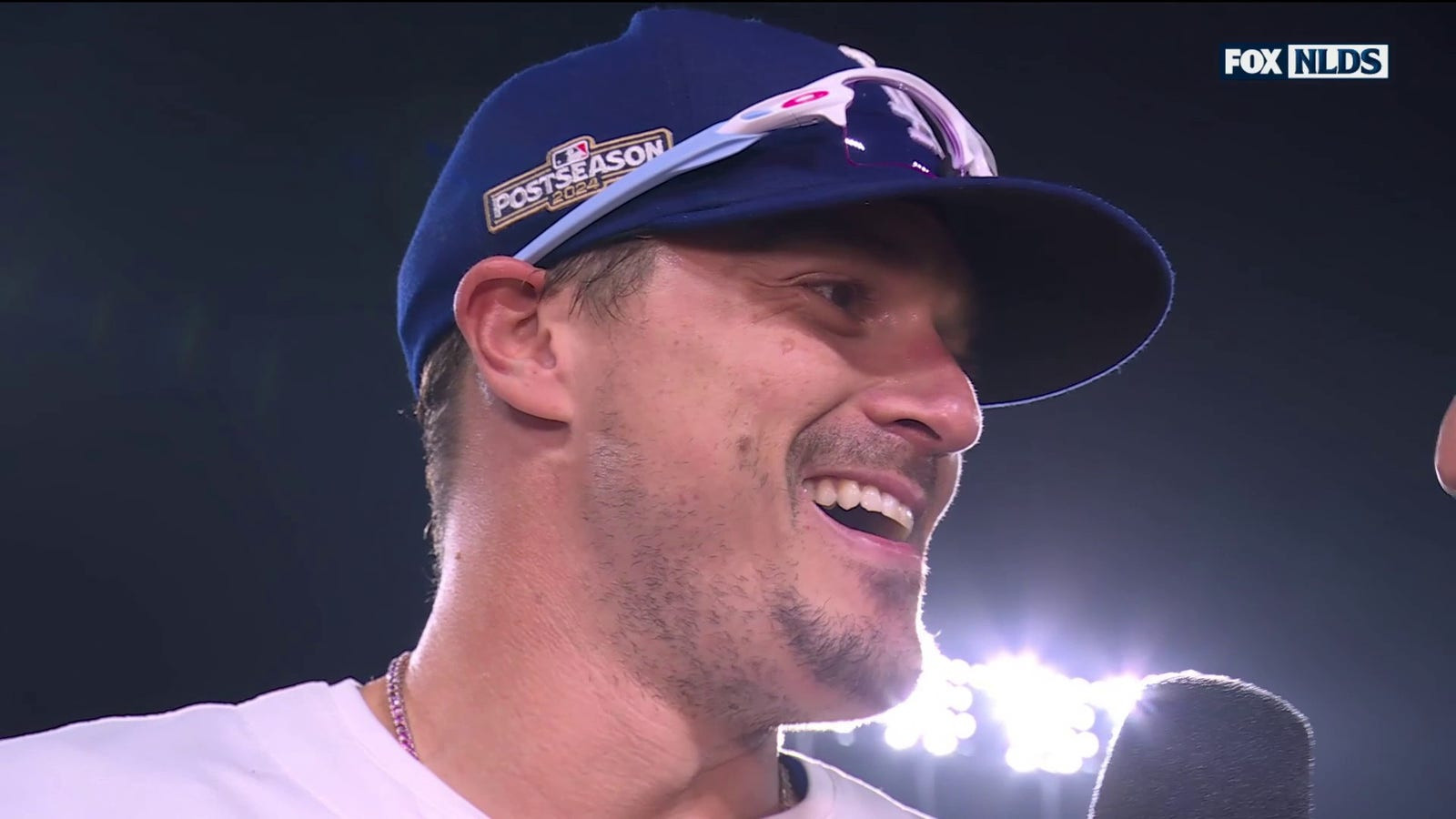 Kiké Hernández celebrating his home run, showcasing his impact on Dodgers Padres Game 5