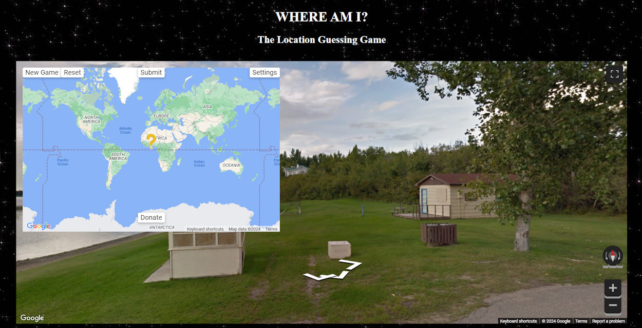 Where am I gameplay and interface