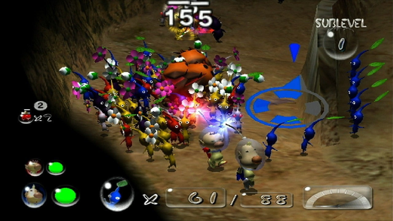 Pikmin 2 gameplay