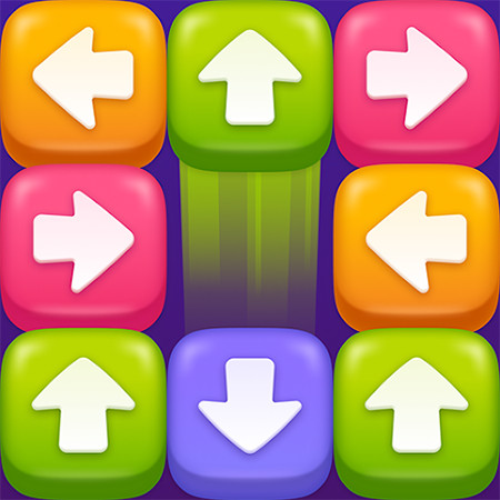 Woody Tap Block Game Alternative Text: A relaxing puzzle game where players tap and clear wooden blocks, strategically removing layers to solve the puzzle and unwind.