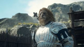 A screenshot of a character in Dragon