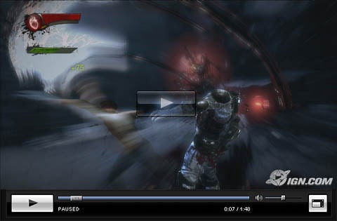 Wolverine impaling an enemy