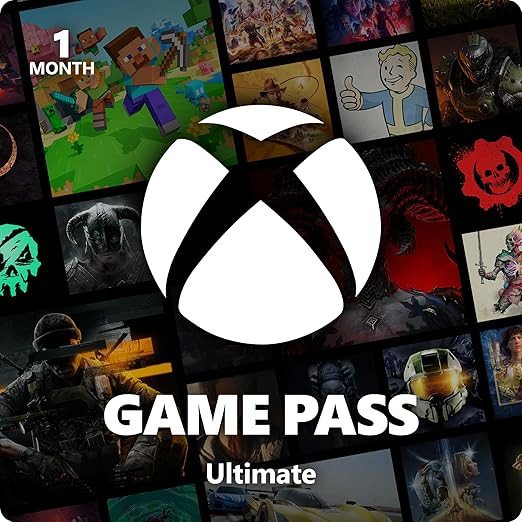 Xbox Game Pass Ultimate - Enjoy online multiplayer on both console and PC, along with access to an extensive game library and exclusive deals.