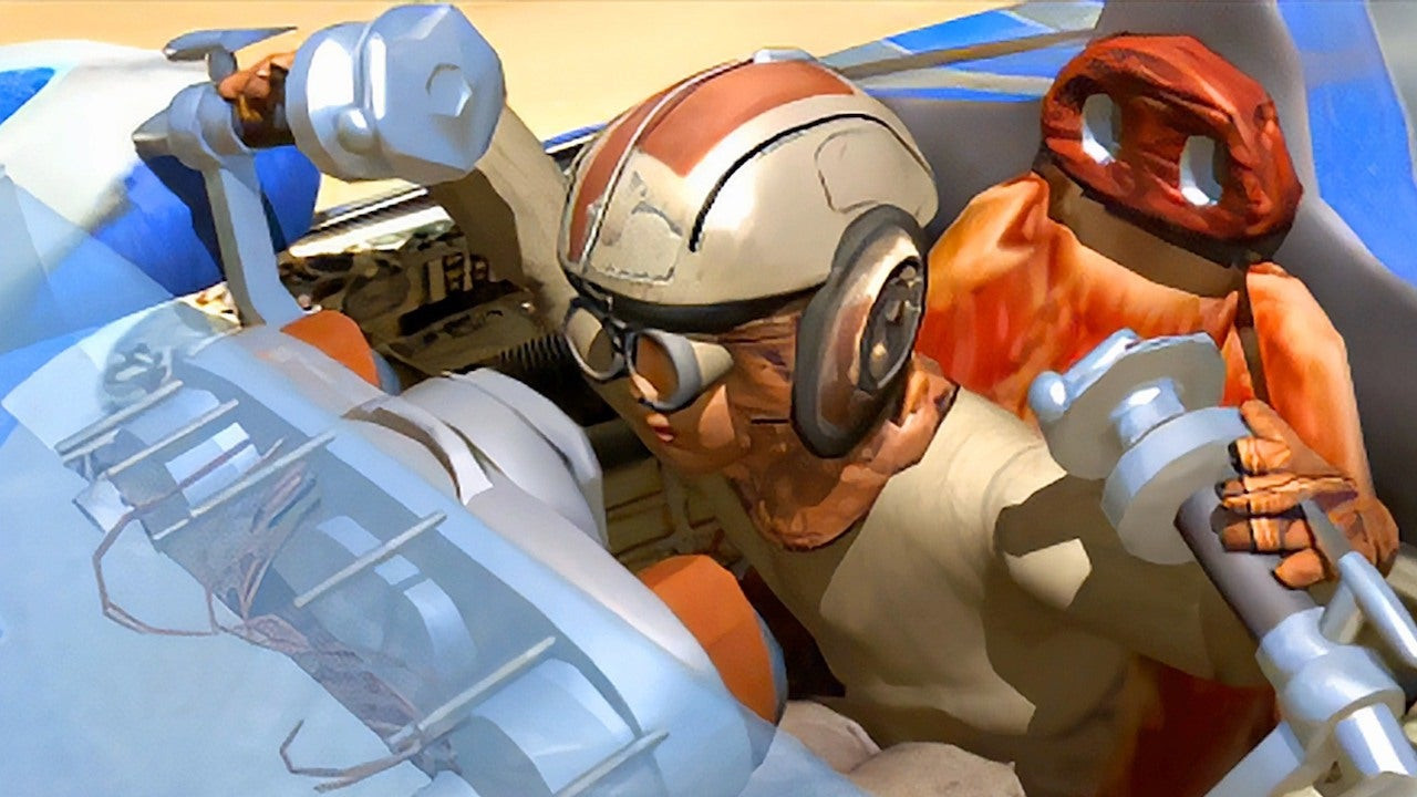 Star Wars Episode 1 Racer Gameplay