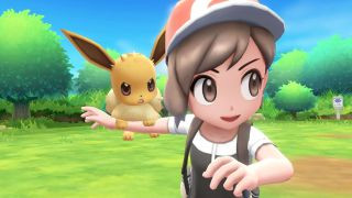 Pokemon Trainer with Eevee