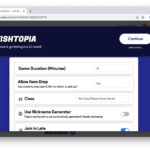 Game Options - Set Up Your Game