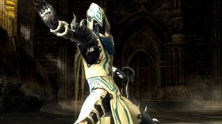 Soul Sacrifice Delta on PS Vita, featuring intense monster battles and dark fantasy art style.
