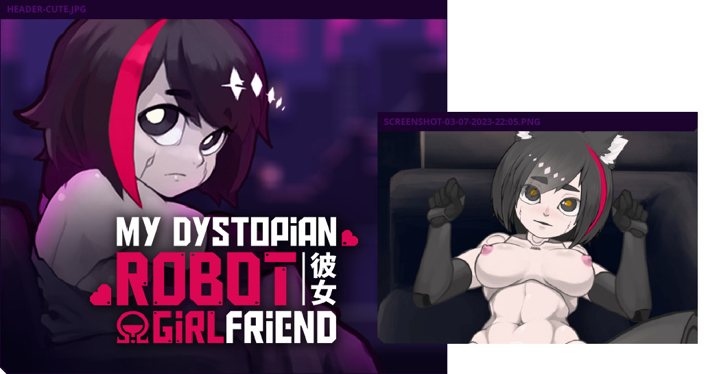 My Dystopian Robot Girlfriend Interface