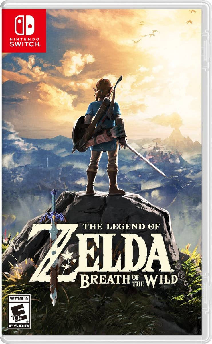 The Legend of Zelda: Breath of the Wild box art for Nintendo Switch