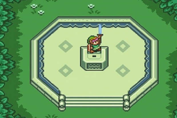 The iconic world of Zelda Link to the Past, where a new hero rises to challenge Ganondorf in the dark future of the Fallen Hero Timeline
