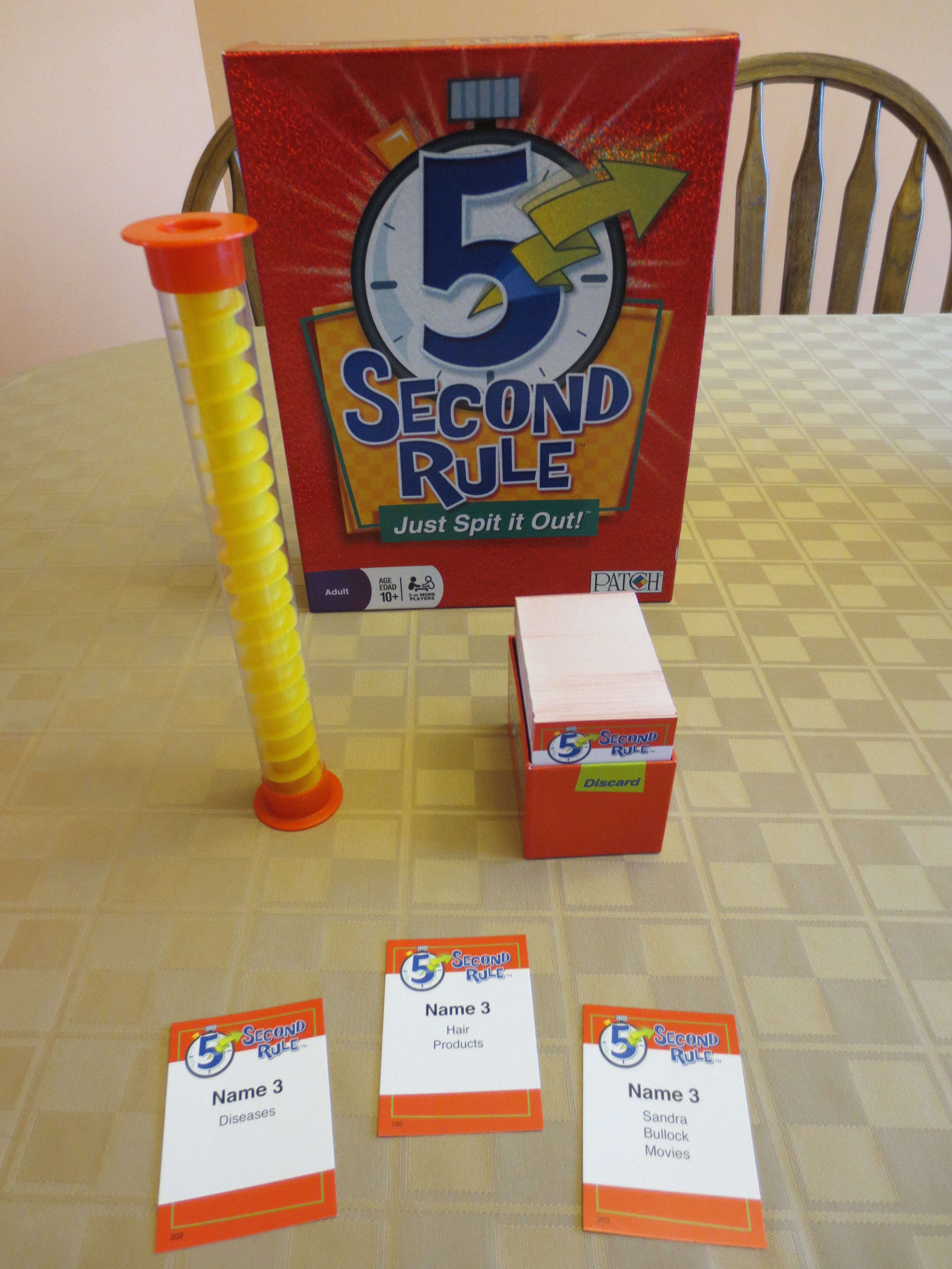 5 Second Rule game box image