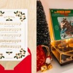 Christmas card sheet music