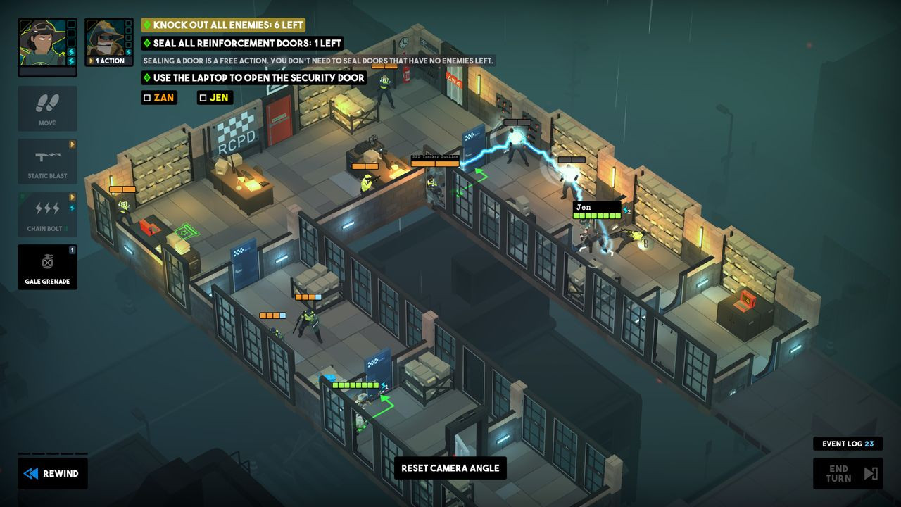 Tactical Breach Wizards Turn-Based Strategy