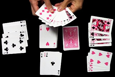 various card game setups