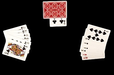 Schnapsen hand and deck
