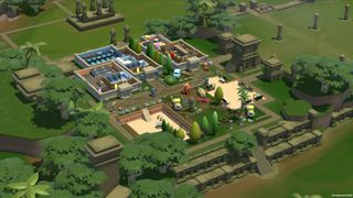 Two Point Campus screenshot of a university.