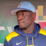 Milwaukee Brewers outfielder Daz Cameron