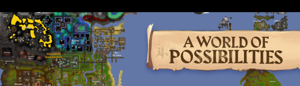 Character in Old School Runescape amidst a lush environment, showcasing the game's blend of adventure and detailed scenery