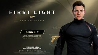 The bonus skin offer in 007: First Light