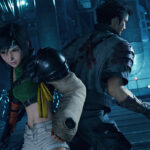 Yuffie Kisaragi in FF7R EPISODE INTERmission, showcasing her agility and combat skills in Midgar