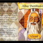 Harry Potter TCG Albus Dumbledore Card