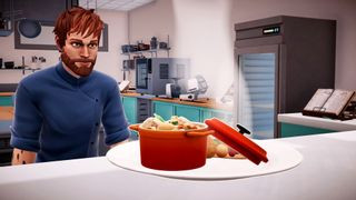 Chef Life A Restaurant Simulator screenshot of a cook.