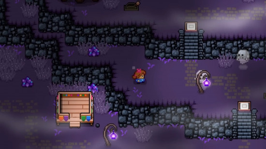 A scene from Blossom Tales 2: The Minotaur Prince, reminiscent of classic Zelda games