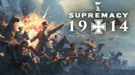 Best mobile games: Supremacy 1914. Image shows a battle taking place with various soldiers near the game