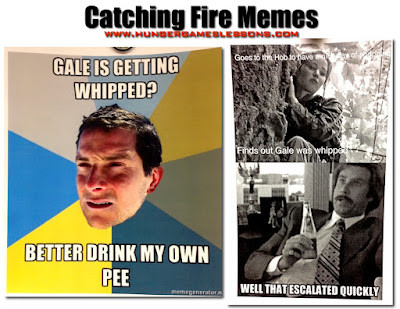 Catching Fire Memes Hunger Games Gale