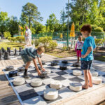 Giant Outdoor Checkers