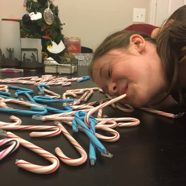 candy cane slide